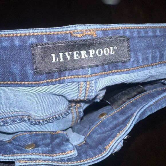 Liverpool hugger ankle US4/27 normcore comfortable jeans - Picture 2 of 4